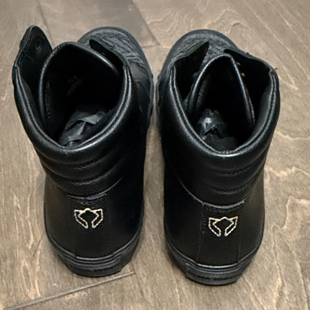 Black High-Top Men's Sneakers